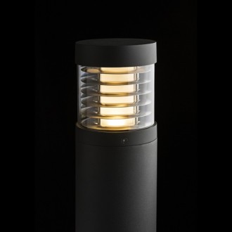 Rendl - ABAX 65 stojanová antracitová 230V LED 15W IP54 3000K Barevná teplota (К): 3000, Barva: Šedá