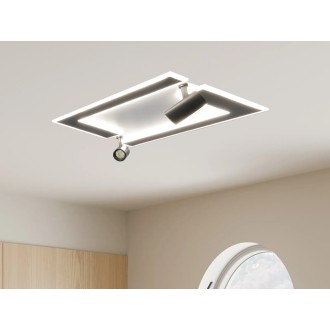 NEDES - LED stropní svítidlo s dálkovým ovladačem 80W - TA1319/WB