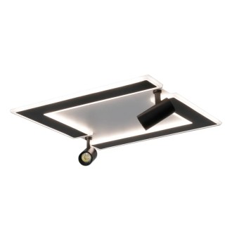 NEDES - LED stropní svítidlo s dálkovým ovladačem 80W - TA1319/WB