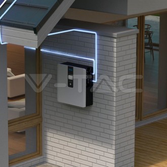 V-TAC Deye 5kW Hybridní Invertor s 5,3kWh LFP Baterií – All-in-One Systém