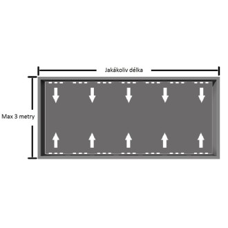 T-led LED modul 3OS9W-CW 9W 24V záruka 5 let Varianta: LED modul 3OS9W-CW 9W 24V záruka 5 let