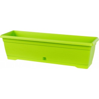 Truhlík Similcotto broušený - zelený 40 cm