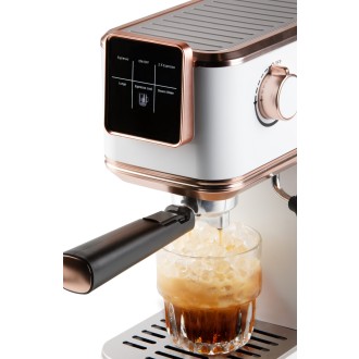 Espresso kávovar 3v1 - pákový, na pody i na kapsle - DOMO DO746K