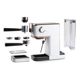 Espresso kávovar 3v1 - pákový, na pody i na kapsle - DOMO DO746K