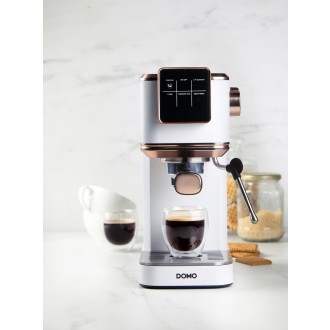 Espresso kávovar 3v1 - pákový, na pody i na kapsle - DOMO DO746K