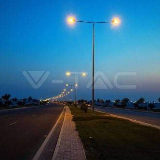 LED pouliční svítidlo SAMSUNG Chip 100W 6500K Barevná teplota (К): Studená bílá 6400K