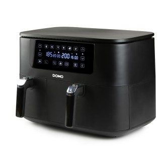 Dvojitá horkovzdušná fritéza 3+6 l - digitální - DOMO DO546FR