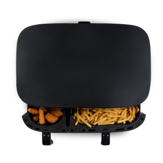 Dvojitá horkovzdušná fritéza 3+6 l - digitální - DOMO DO546FR