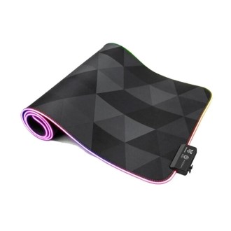 Herní podložka pod myš Onikuma MP006 s RGB podsvícením - černá