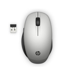 HP 300 Dual Mode Bezdrátová myš  - stříbrná