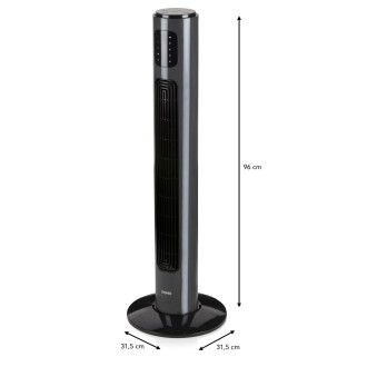 Ventilátor sloupový - s dálkovým ovládáním - DOMO DO8124
