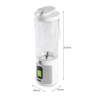 Aku smoothie mixér X-Power to go 120W - bílý - DOMO DO752BL