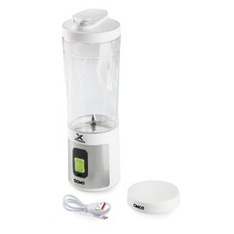 Aku smoothie mixér X-Power to go 120W - bílý - DOMO DO752BL