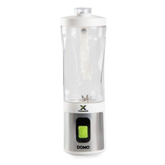 Aku smoothie mixér X-Power to go 120W - bílý - DOMO DO752BL