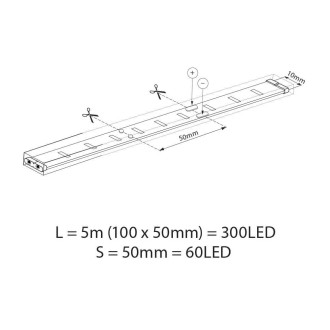 VIVALUX RGB LED pásek 45W-5m-napájecí zdroj-ovladač-Sada VIV004498