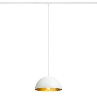 Rendl - GLADYS 30 pro jednookr. lištu bílá/bílá 230V LED E27 15W