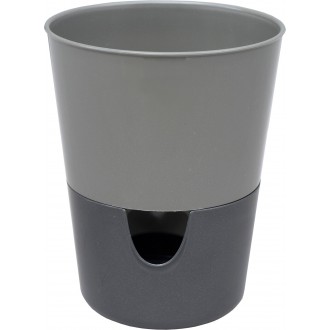 Květináč Rosmarin - antracit světlý + tmavý 11 cm