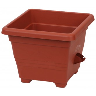 Květináč samozavlažovací Bergamot - terakota 35x35 cm