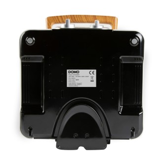 Vaflovač 4x7 s termostatem a časovačem - bílý - DOMO DO9280W