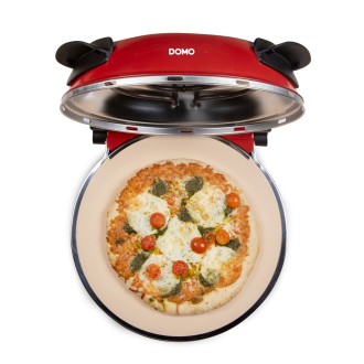Pizza pec na čerstvou pizzu - červená - DOMO DO9284PZ