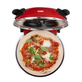 Pizza pec na čerstvou pizzu - červená - DOMO DO9284PZ