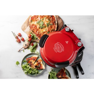 Pizza pec na čerstvou pizzu - červená - DOMO DO9284PZ