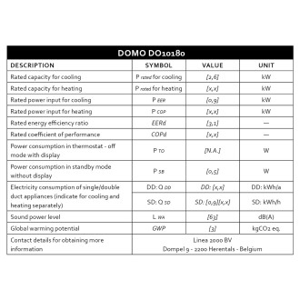 Mobilní klimatizace A+ - 9000 BTU - DOMO DO10180