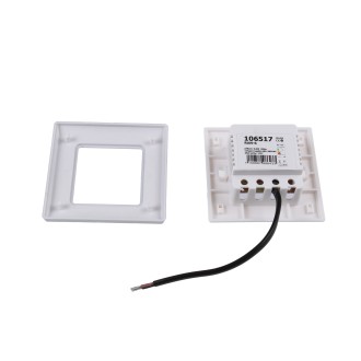 T-led LED vestavné svítidlo RAN-S stříbrné Varianta: Teplá bílá