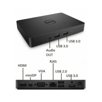 Dell WD15 Dokovací stanice, USB-C
