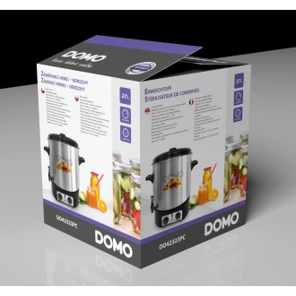 Zavařovací hrnec nerez - plastový kohout - DOMO DO42323PC