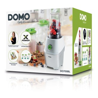 Smoothie nutri mixér Xpower 1000W - DOMO DO700BL