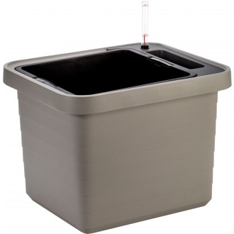Truhlík samozavlažovací Berberis Uno - taupe 45 cm