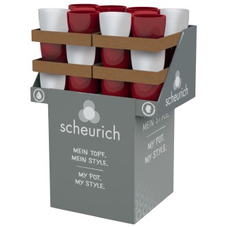 Displej - Obal 920 Red + White 11 Scheurich /VÁNOCE 2025/