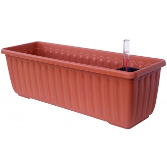 Truhlík samozavlažovací Siesta LUX - terakota 80 cm