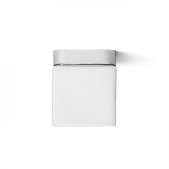 Rendl - ESICA SQ stropní chrom 230V LED 6W IP44 3000K Barva/Materiál: chrom