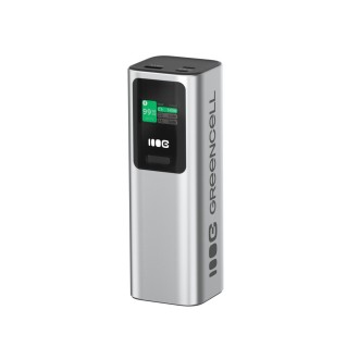 GreenCell Green Cell PowerPlay Ultra powerbanka 25200 mAh, 140W, 2xUSB-C + USB-A, LCD displej, černá