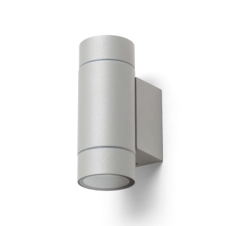 Rendl - MIZZI NEW II nástěnná antracitová 230V LED GU10 2x8W IP65