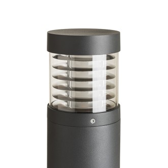 Rendl - ABAX 65 stojanová antracitová 230V LED 15W IP54 3000K Barevná teplota (К): 3000, Barva: Šedá
