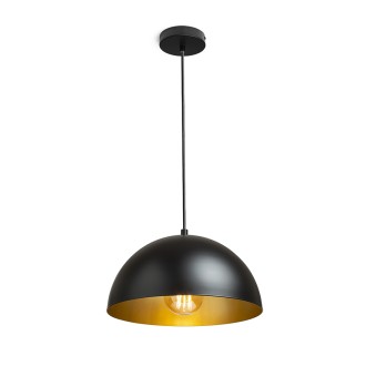 Rendl - GLADYS 30 závěsná černá/bílá 230V LED E27 15W