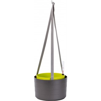 Žardina samozavlažovací trojzávěs Berberis - antracit + zelená 26 cm