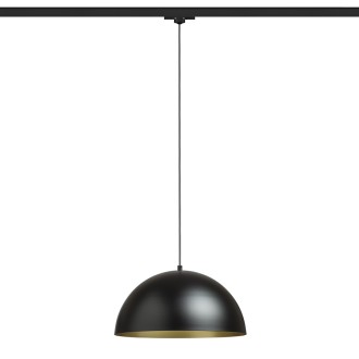 Rendl - GLADYS 40 pro tříokr. lištu černá/zlatá 230V LED E27 15W Barva: Černá