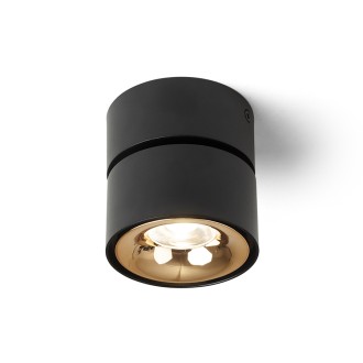 Rendl - ALBANO přisazená černá/zlatá 230V LED 5W 3000K Barevná teplota (К): 3000 K