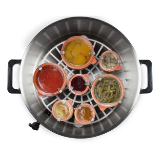 Zavařovací hrnec nerez - plastový kohout - DOMO DO42323PC