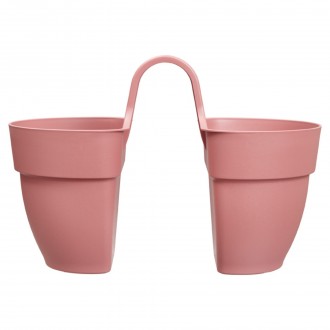 Květináč Vibia Campana Flower Twin - dusty pink 21 cm