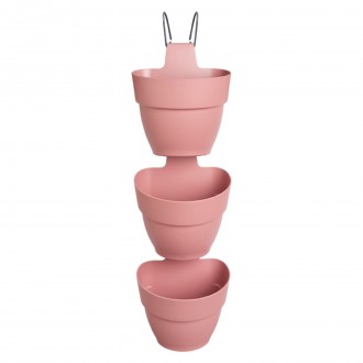 Květináč Vibia Campana Vertical Forest set/3 - dusty pink