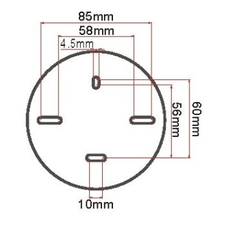 T-led LED svítidlo SOLE-W bílé Varianta: Denní bílá