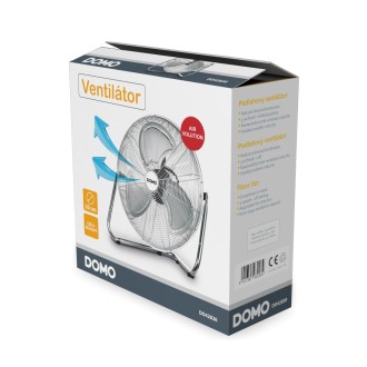 Ventilátor podlahový 30 cm - celokovový - DOMO DO42830