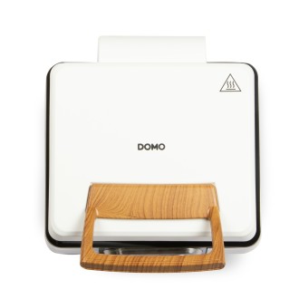 Vaflovač 4x7 s termostatem a časovačem - bílý - DOMO DO9280W