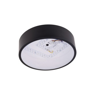 T-led SMART Tuya LED svítidlo RENDO 36W CCT kulaté černé Varianta: SMART Tuya LED svítidlo RENDO 36W CCT kulaté černé