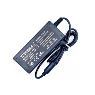 DeTech Napájecí adaptér pro Toshiba, Fujitsu, Medion, 19V, 3.42A, 65W – kulatý konektor (3.5x1.35)